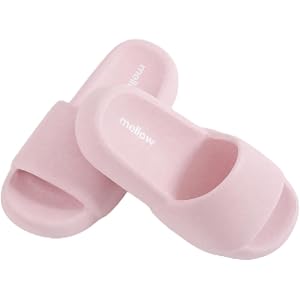 MellowSoft Cloud Slides for Women & Men, Thick Shock-Absorbing Sole | Ultra Soft CloudFoam Cushioning Slides, Lightweight Ant