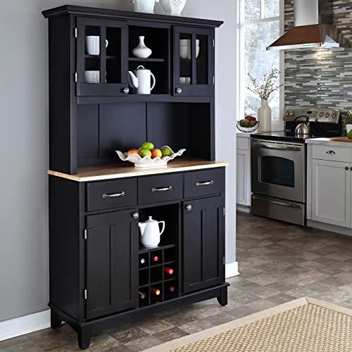 homestyles Server sideboardsbuffetscredenzas, Hutch, Black Pricepulse