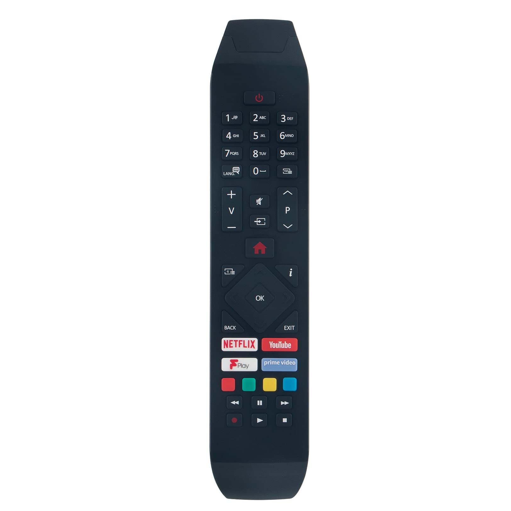 VINABTY RC43141P Replacement Remote Compatible with Hitachi TV 43HK25T74U 50HB26T72U 32HB26T61U 43HB26T72U 24HB21J65U 32HB26J61U-A 24HB21T65U 32HB26T61U-A 50HK25T74U 50HB26T72U-A 55HK25T74U