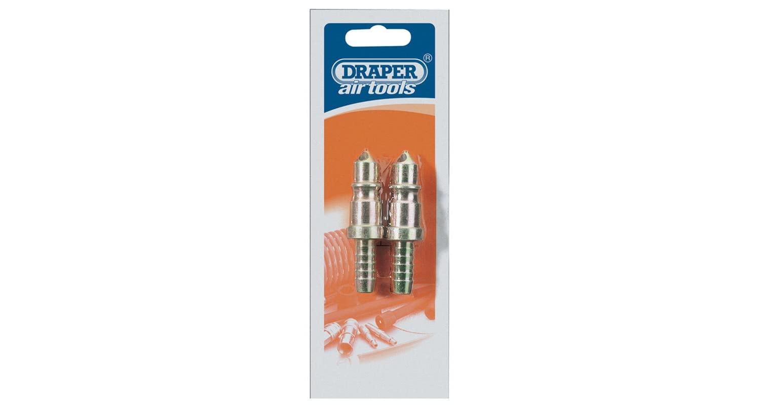Draper 25860 3/8-Inch Air Line Coupling Integral Adaptor/Tailpiece 3/8 Inch