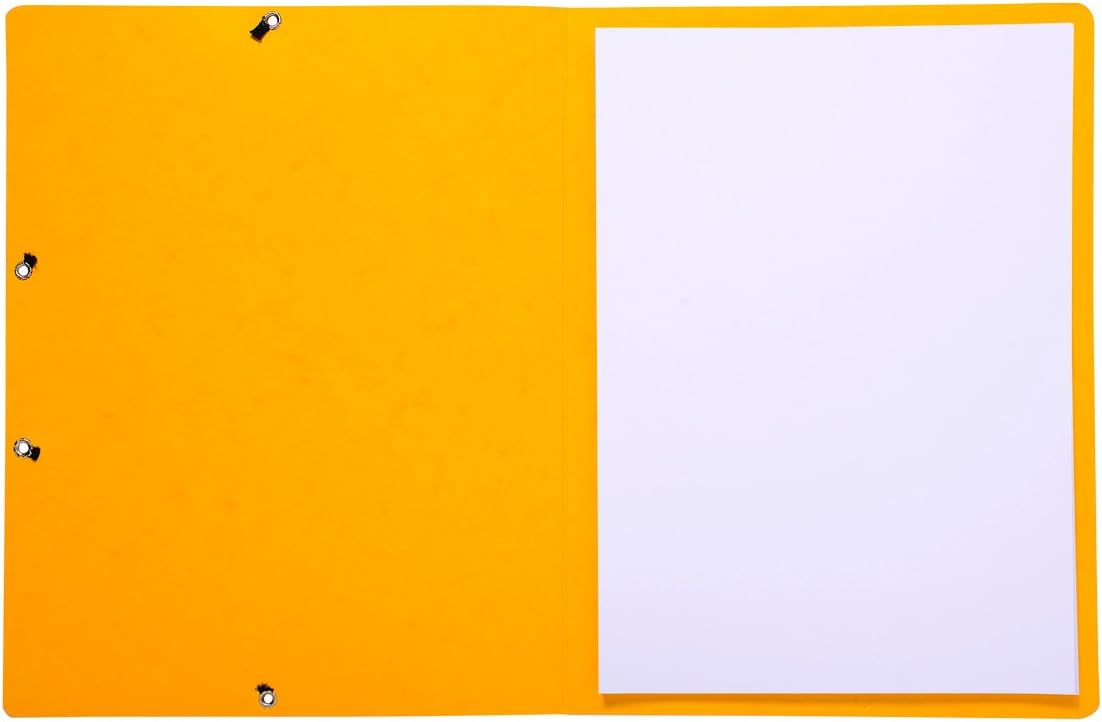 Exacompta, Ref 55419E, Elasticated Folders, Suitable for Storing A4 Documents, 355gsm Glossy Card, Spine Label - Image 3