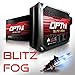 OPT7 Blitz 25w H11 H8 H9 H16 Fog Light HID Kit - 3x Brighter - 4x Longer Life - All Bulb Colors and Sizes - 2 Yr Warranty [6000K Lightning Blue Xenon]