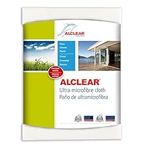 Alclear 950002 Ultra-Microfiber Window Cloth and Clear Water (White)