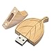 Uactor 10pcs Natural Wooden Leaf 8GB USB 2.0 Flash Drive High Speed Storage Memory U-Disk