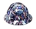 Izzo Graphics Eagle Flag MSA V-Guard Full Brim Hard Hat