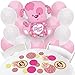 Girl Puppy Dog - Confetti and Balloon Party Decorations - Combo Kit