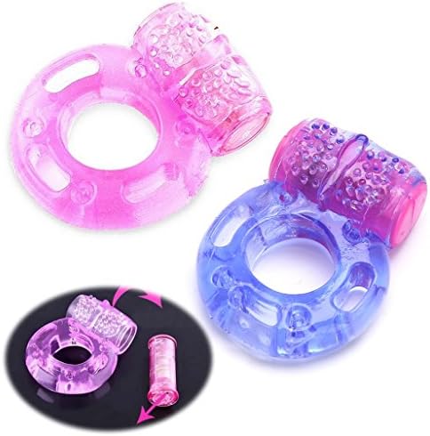 LARTP Men Vibration Collars Delay Lock Fine Ring