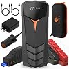 Car Jump Starter, SUNPOW 2000A Peak 20000mAh Lithium Jump Starter Pack(Up to All Gas and 8.5L Diesel),12V Battery…