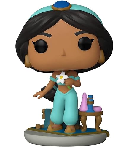 FUNKO POP! DISNEY ジャスミン（2021コミコン限定版） Amazon.com: POP! Disney Princess Jasmine W/Pin 326 Exclusive