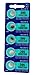Sony Silver Oxide 1.55V Batteries Size SR927SW (395) (Pack of 5)