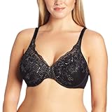 Playtex Women's Secrets Side Smoothing Embroidered Underwire Bra #4513,White,42C