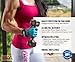 MRX BOXING & FITNESS Weight Lifting/Exercise Grip Gloves for Women, Great for Workouts, Weight Training and More, Sky Blue Small