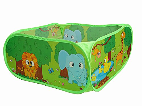 PLAY 10 Ball Pit Comes Together with 50 Balls Baby Pop up Ball Pool with Balls