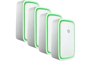 Clarifion Air Ionizer Plug-In Home Air Freshener Filterless Design for Pet & Kitchen Odor Dust Smoke - Portable for Bedroom T