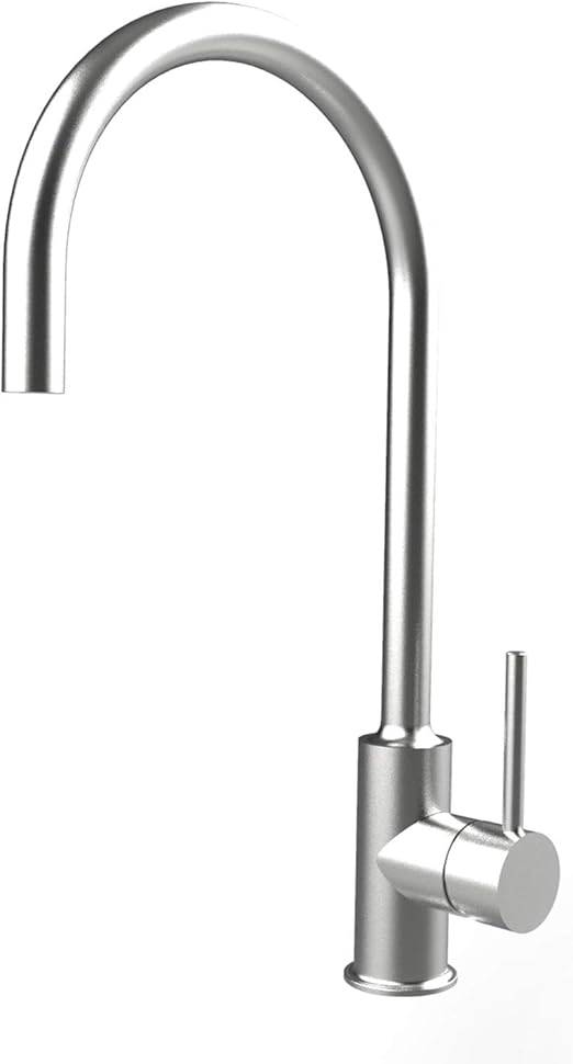 HALLO HOME® – Grifo de cocina de alta caño alto, grifo giratorio 360