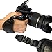 First2savvv OSH0701 Professional DSLR Camera Wrist Grip black genuine leather hand Strap for SONY DSC-HX400 / HX400V with UV lens filter protection bag case