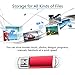 RAOYI 10PCS 4G USB Flash Drive 2.0 Memory Stick Thumb Drive Pen Jump-Red