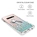 BENTOBEN Compatible with Samsung Galaxy S10 Case, Clear Transparent Case Cover for Samsung Galaxy S10 2019, Floral