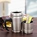 Stainless Steel Leakproof Travel Mug Coffee Cup with Handle 2in1 Double wall Coffee Mug 12 oz Removable Extra 6 oz Storage Cup Travel Cup Coffee Tumbler Fits any Car Cup Holder Great for Kids
