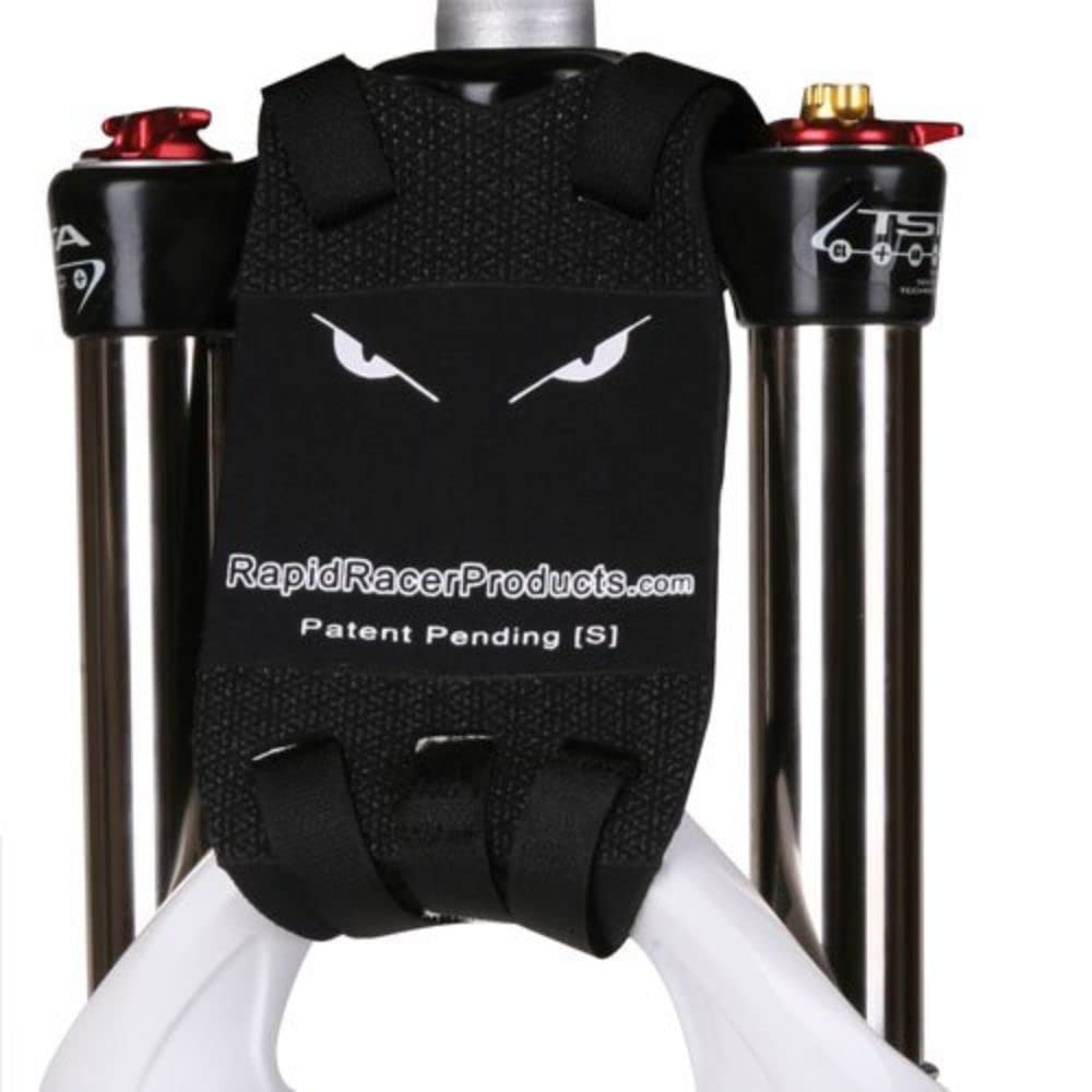 RRP Rapid Racer Products Unisex Adult Neo Evil Eyes Mudguard - Black, Small