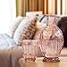American Atelier Vintage Night Carafe - 2 PIECES, Luxury Display for All Occasions - Pink