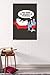 Trends International Snorg Tees Unicorn Wall Poster 22.375