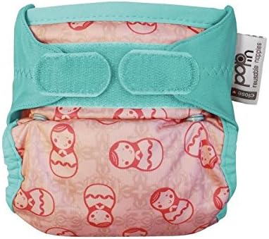 Close Pop-In Single Nappy Bamboo New Print Russian Doll