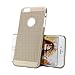iPhone 6S Plus Case, TOTU iPhone 6 Plus Cover Ultra Slim [Slim Fit Series] [Fingerprints Proof] Snap-on [Exact Fit] Super Lightweight No Bulkiness Hard Case for iPhone 6 Plus (2014) / iPhone 6S Plus (2015), Champagne Gold