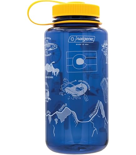 Wondery Parks Of The USA Wide Mouth Water Bottle - 63 National Park Sticker Bucket List, 32oz, BPA-Free - View #9