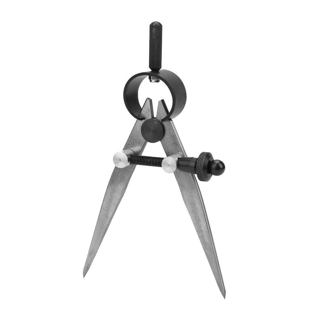 Nunafey Spring Divider Caliper, 75mm, 45# Steel, Wing Divider Compass, Industrial Equipment Workshop Hardware