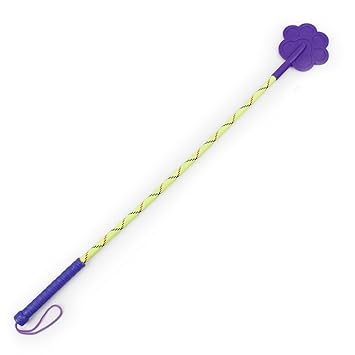 SRI Printed Paw Shape Dog/Cat Training Stick (Purple)