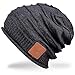 Mydeal Winter Unisex Bluetooth Beanie Hat Warm Skully Cap w/Wireless Headphone Headset Earphone Stereo Speaker Mic Hands Free for Outdoor Sport Skiing Snowboard Skating Hiking Camping
