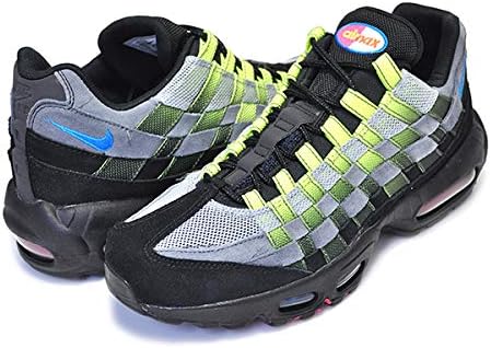 Amazon ナイキ エアマックス 95 Air Max 95 Woven Black Hoto Blue Volt Aq0764 001 スニーカー エア マックス 95 グラデーション 29cm 並行輸入品 シューズ バッグ