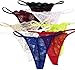 Women's Pack of 10 Lace G-string Sexy Lingerie T-back String Thongs Panties(Multicolored)