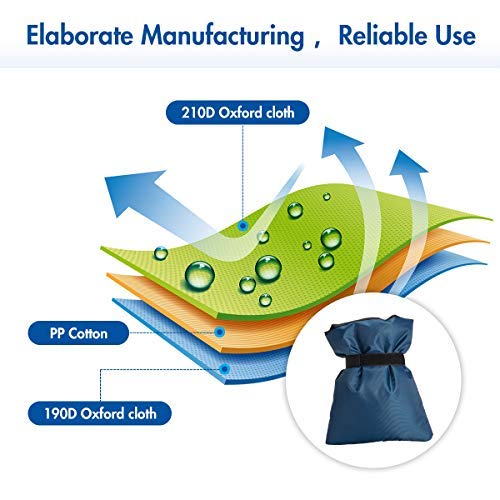 Outdoor Faucet Cover for Winter Freeze Protection Socks Insulation Covers Upgraded Medium Size