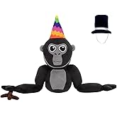 Gorilla Tag Plush Toy Gorilla Tag Monkey Plushies Stuffed Animal Doll Toys，Birthday Gifts for Kids and Game Fans