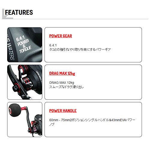 テイルウォーク B06xnmf5gh 64br Spii エランワイドパワーオクトパス ベイトリール 人気のファッションブランド Www Fhmpakistan Com
