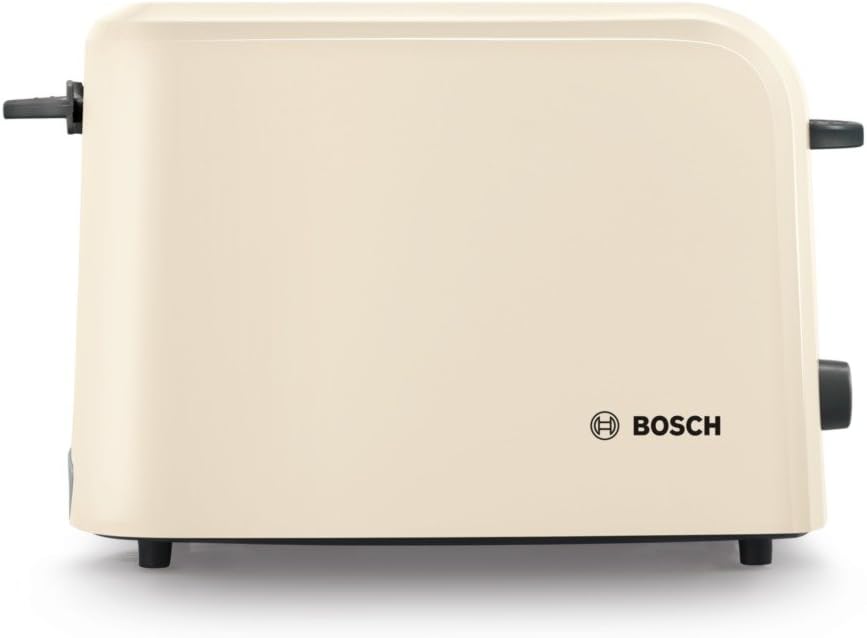 Bosch TAT3A0175G Village Collection Toaster, Two Slice Cream BigaMart
