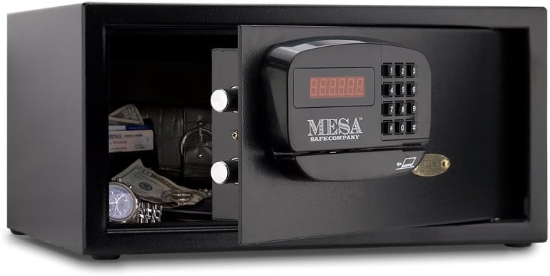Hotel Safe, 1.2 cu. ft, Black, 35 lb. - - 