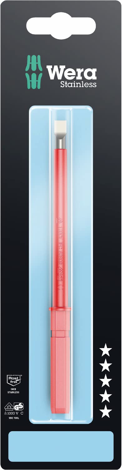 Kraftform Kompakt VDE 3060 i SB, stainless, 1.2 x 6.5 x 154 mm - 05033601001