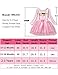 NNJXD Girl Shinny Stripe Baby Girl Long Sleeve Printed Tutu Dress Light Pink 10-12 Months