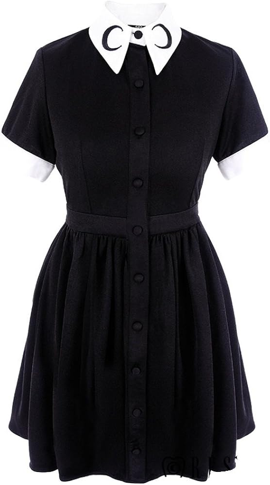 short black mini dress