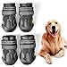 WUXIAN Waterproof Dog Shoes,Dog Outdoor Shoes, Running Shoes for Dogs,Pet Rain Boots, Labrador Husky Shoes for Medium to Large Dogs,Rugged Anti-Slip Sole and Skid-Proof-Size6