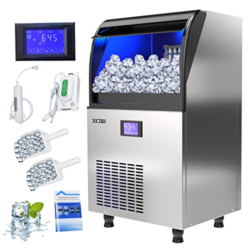 ICEMATE Commercial ice Machine Commercial 45 pcs/Cycle Commercial ice