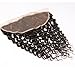 Nadula 8A Brazilian Hair Deep Wave Lace Frontal Closure 13x4 Free Part Closure Brazilian Human Hair Natural Color (16inch)