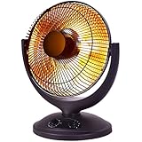 Tangkula Infrared Radiant Space Heater W/Timer Electric Parabolic Oscillating Home office