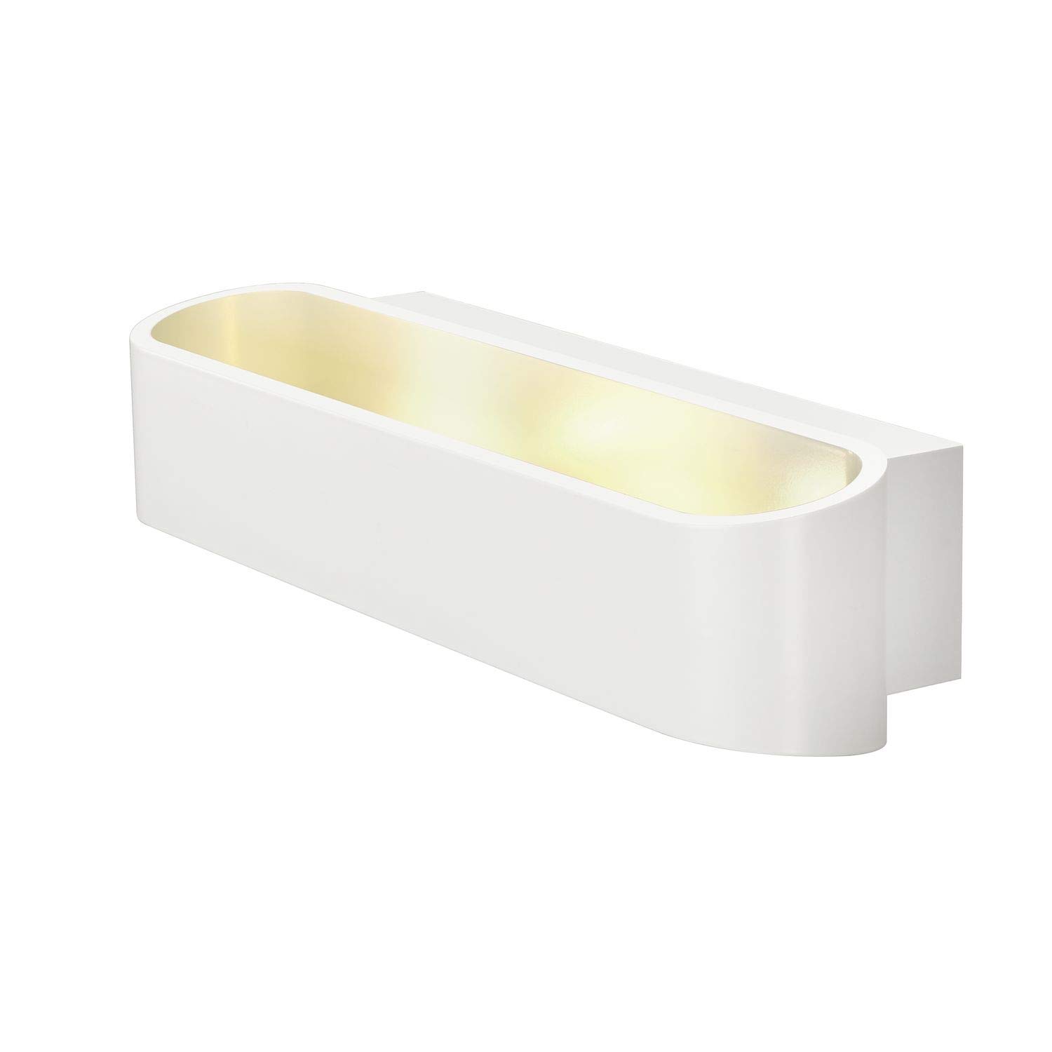 SLV ASSO 300 Wall-Mounted Light/Wall Lighting Inside, LED spot, Surface-Mounted Light, Wall-Mounted Light, Wall spot / 3000K 12W 975lm White dimmable