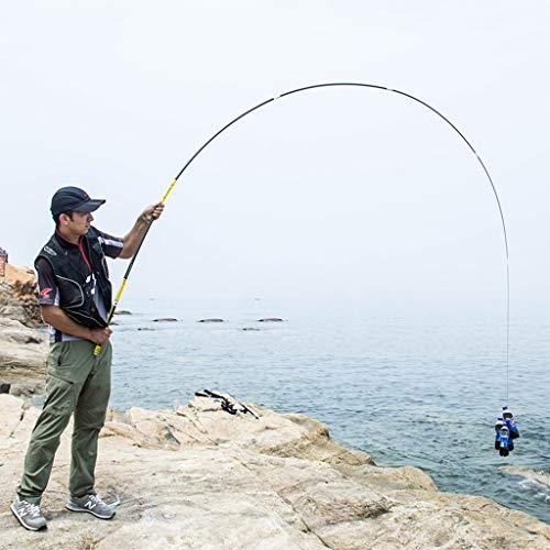 Angelrute - Ultra Light Super Hard 28 Carbonized Angelrute für Angelruten (größe : 7.2m) – Bild 6