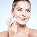 Mini Portable Facial Cleansing Brush, 3 in 1 Sonic Vibration Electric Facial Massager Waterproof Rechargeable Face Scrubs Skin Care Wash Face Machine