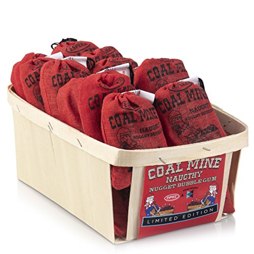 Old Fashioned Bubble Gum Candy: Fruit Flavor Chewing Gum in Individual Drawstring Bags by Espeez - Candy Buffet Vintage Bulk Candy Packs for Parties and Special Events - Coal Mine Nugget Gum - 24 Bags - Thumbnail 3